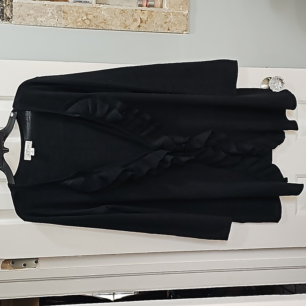Josephine Studio Black Cardigan Size 2x - Picture 2 of 13
